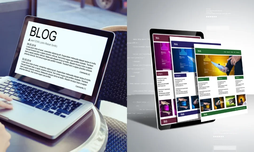 Blog vs Landing Page What’s the Difference