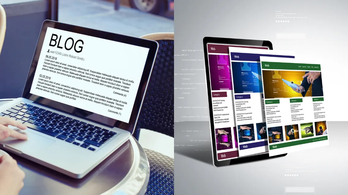 Blog vs Landing Page What’s the Difference